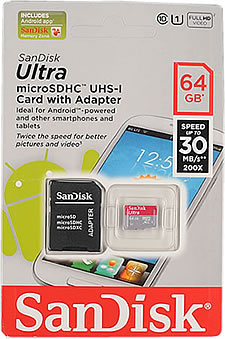 Counterfeit SanDisk Memory Card