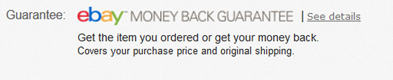 eBya money back guarantee