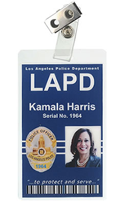 Fake LAPD ID 