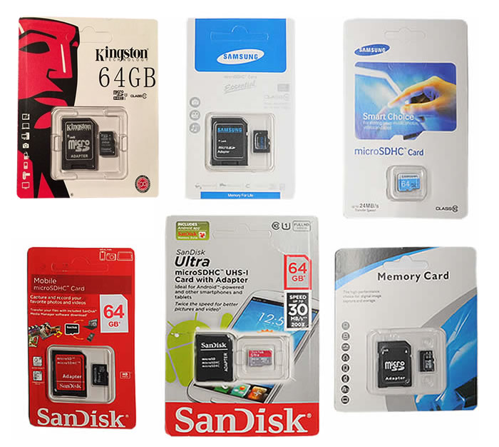Fake SDHC Memory Cards Image
