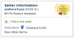 eBay Top Rated Plus rating image