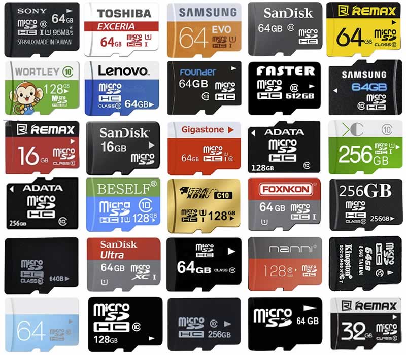 fake microSD memory