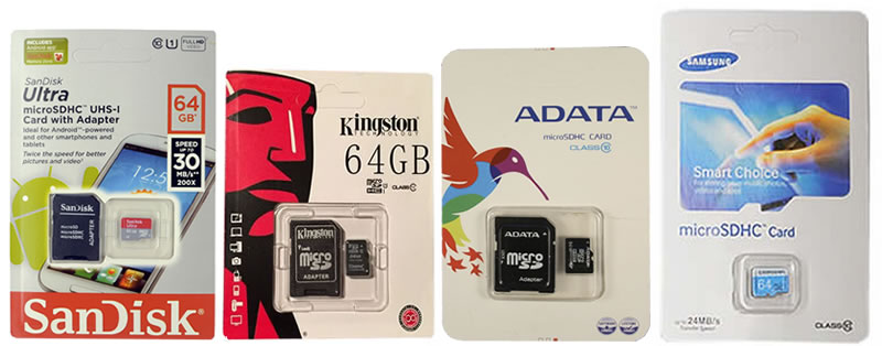 image - fake microSD cards