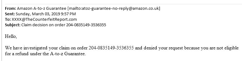 amazon email