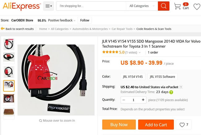 counterfeit Mongoose