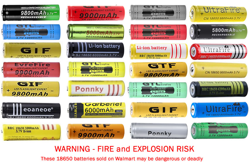 image - Walmart fraudulent 18650 batteries
