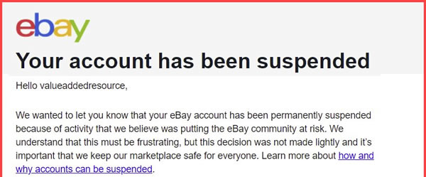 eBay account suspended img